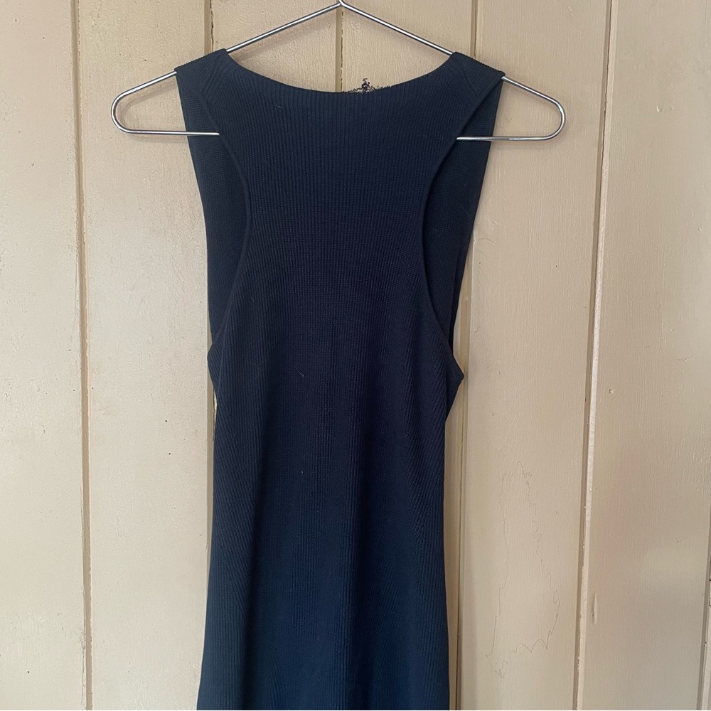 Rag & Bone Michelle Navy Jumper Knit Sweater Dress - Picture 8 of 10